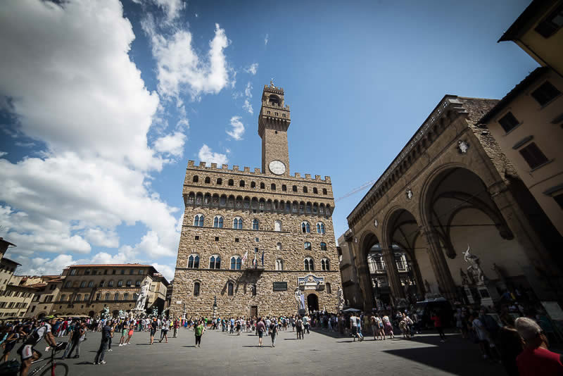 Il Palazzo Vecchio a Firenze
