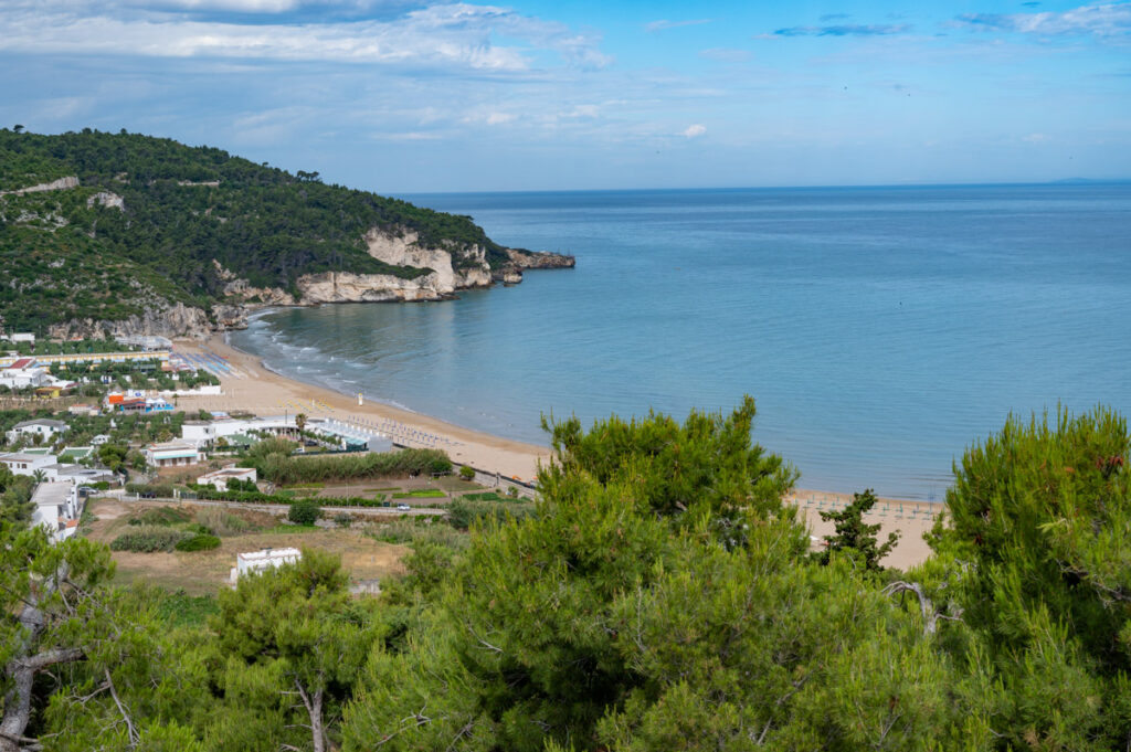 Gargano, la spiaggia di Peschici