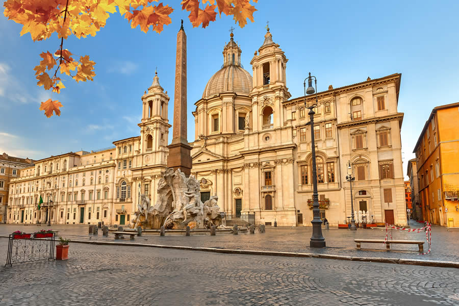 La Fontana dei quattro fiumi