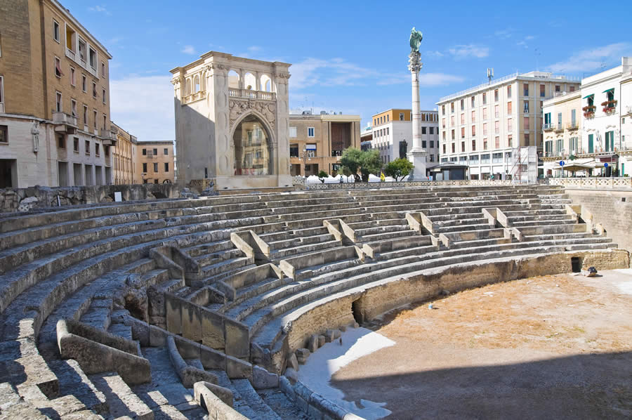 Il teatro romano a Lecce