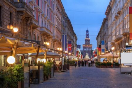 Il centro storico di Milano