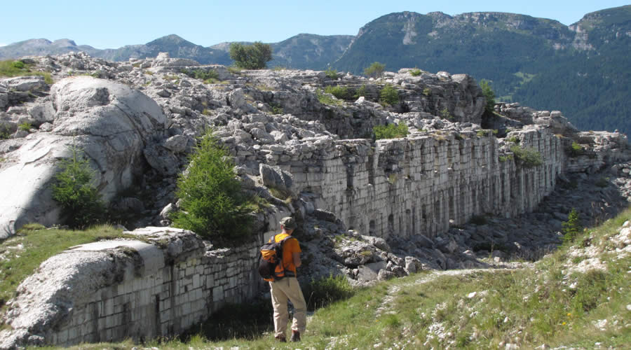 Il forte Dosso delle Somme, Folgaria