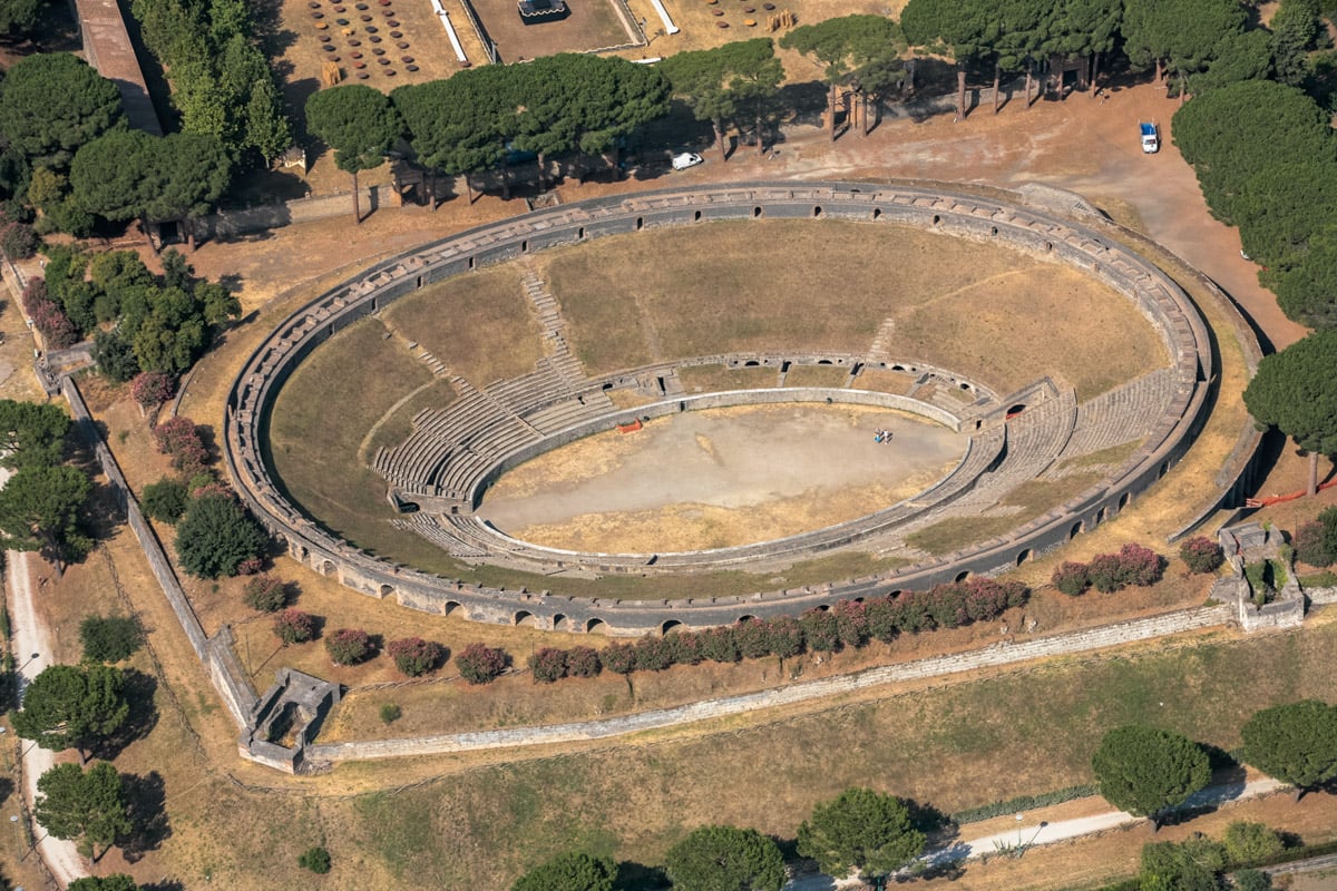 L'anfiteatro di Pompei