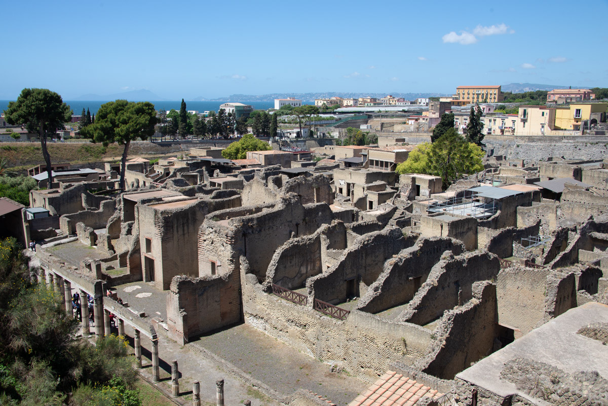 Gli scavi di Ercolano