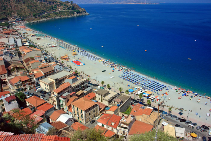 La spiaggia di Scilla