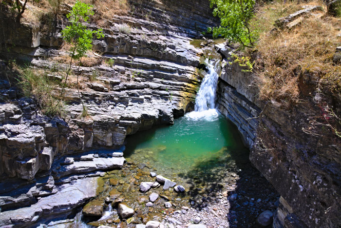 Un torrente presso Longobucco, nella Silla Grega