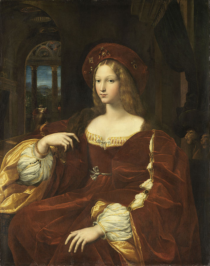Giovanna d'Aragona ritratta da Raffaello Sanzio