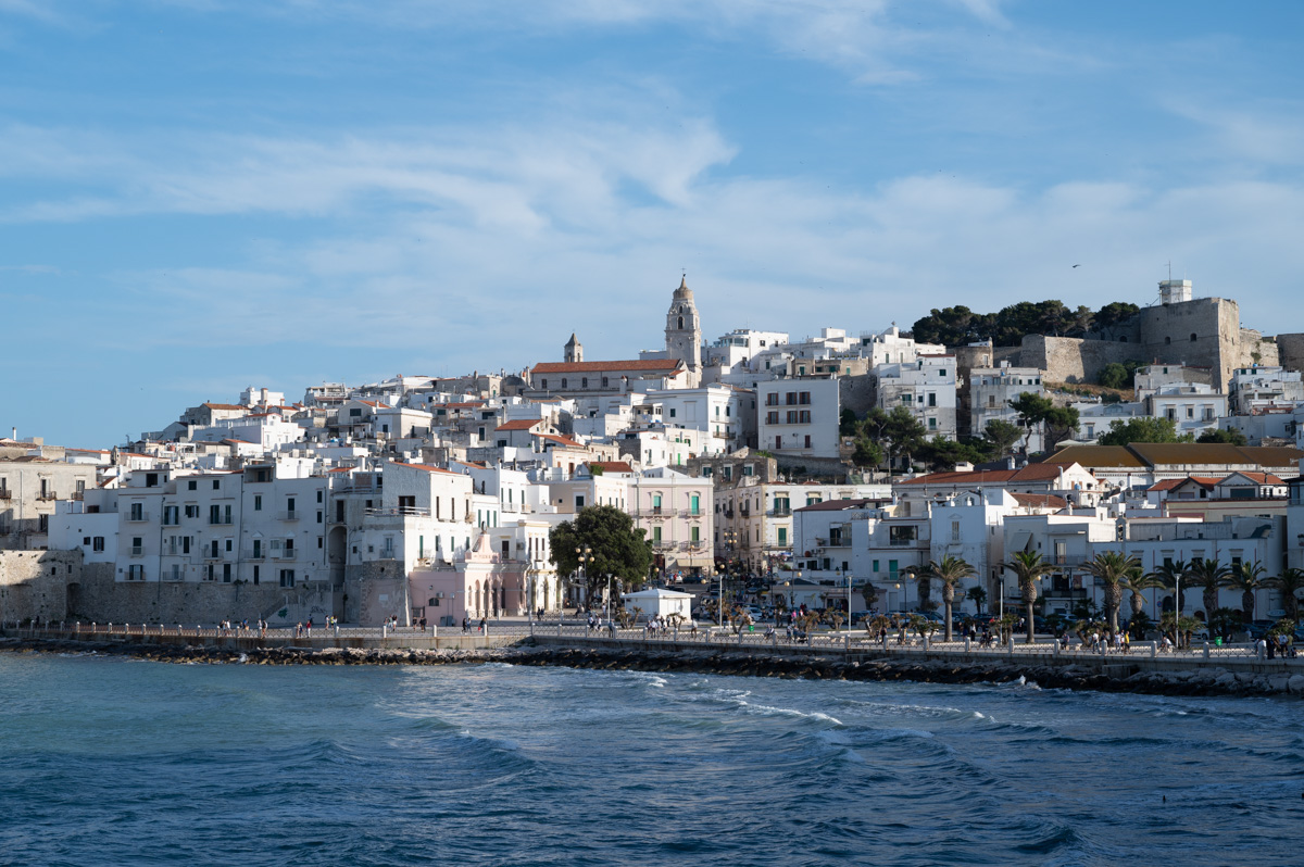 Vieste, panorama sulla città