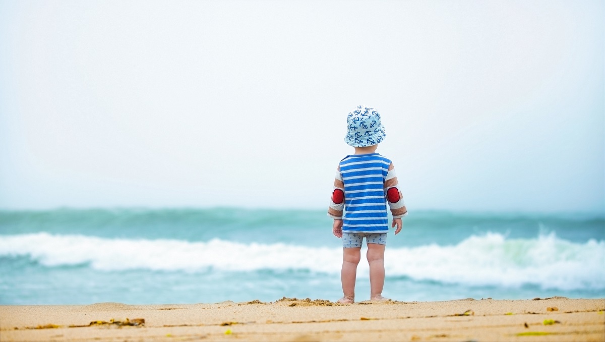 Al mare con i bambini