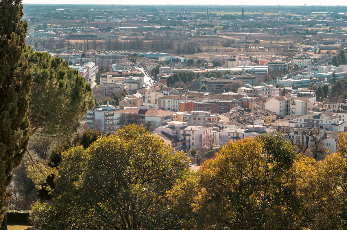 Vista su Conegliano dal Colle di san Giano