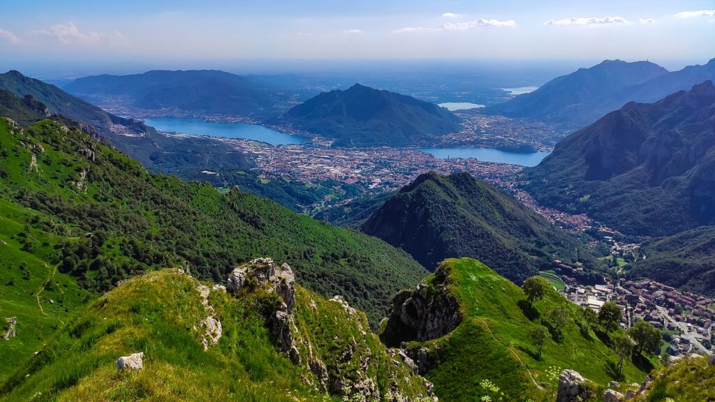 Panorama sul Lago di Como