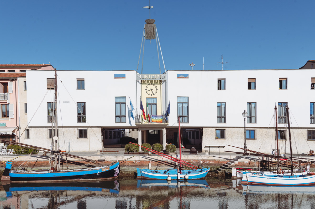 Il municipio di Cesenatico