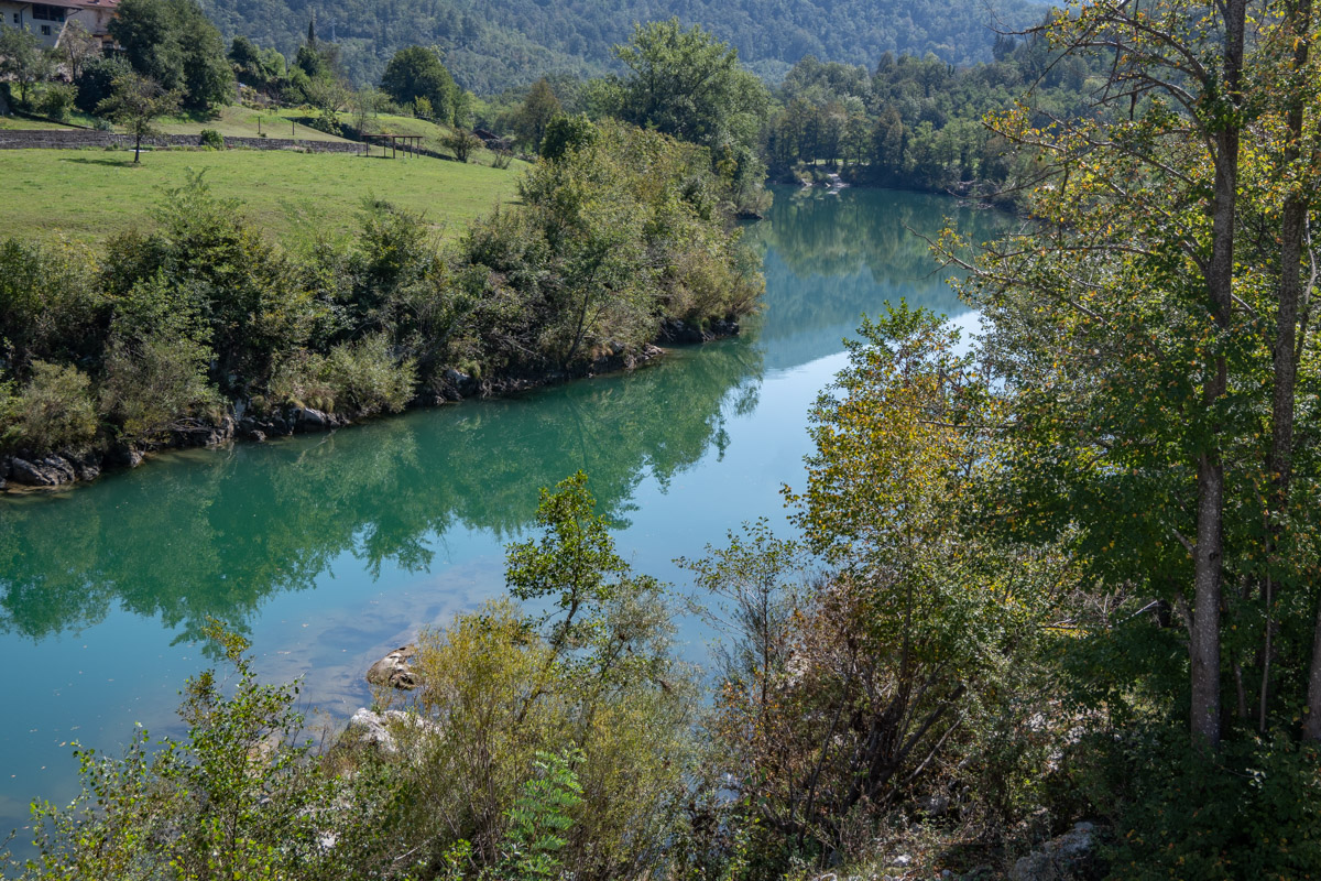 Il fiume Isonzo