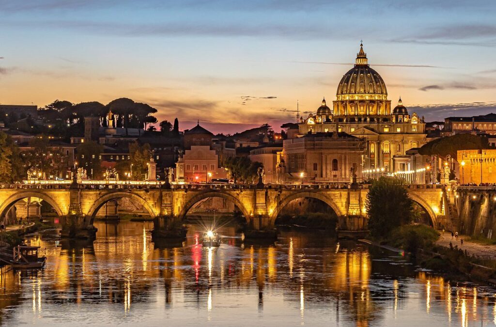 Il fiume Tevere