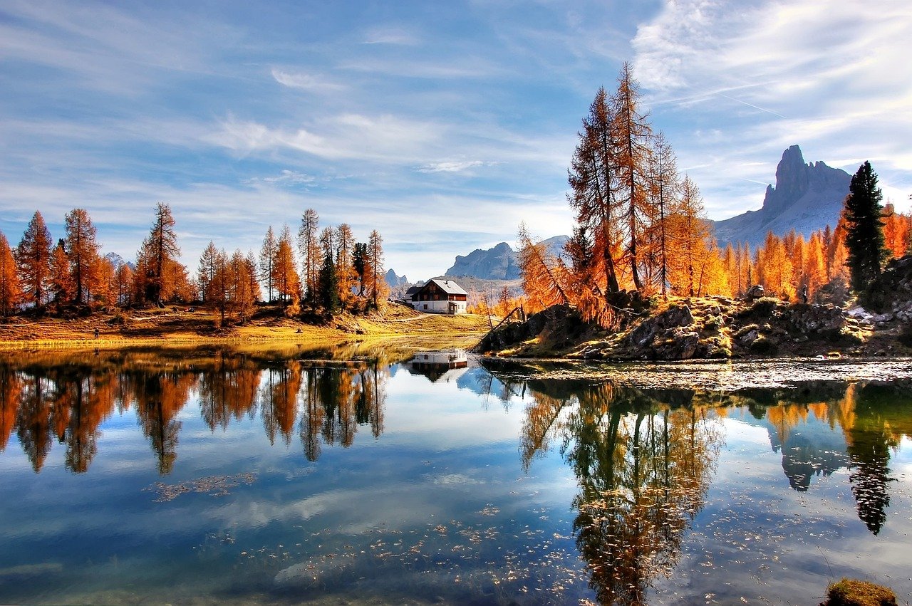 Dolomiti, lago di Federa