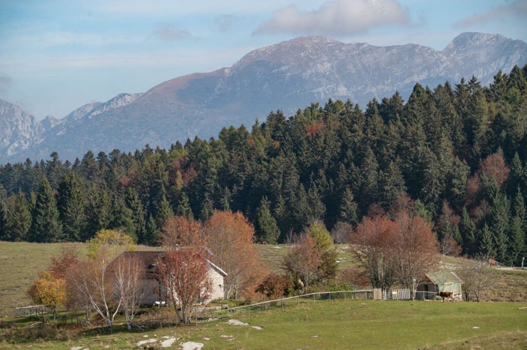 Cansiglio, vista sulle montagne circostanti