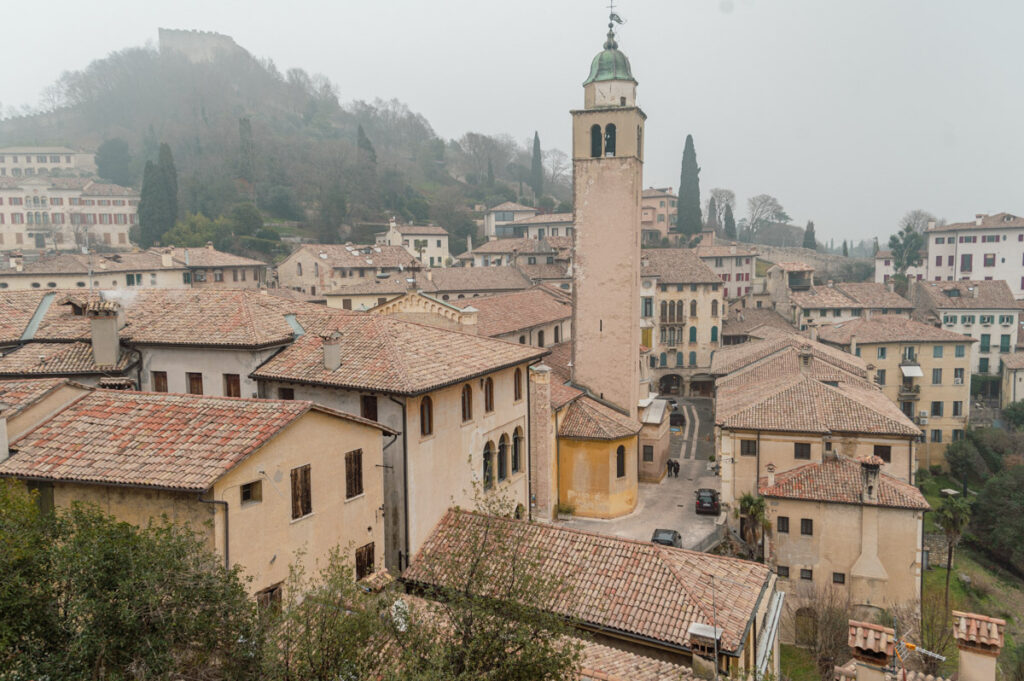 Asolo, panorama sul borgo di Asolo