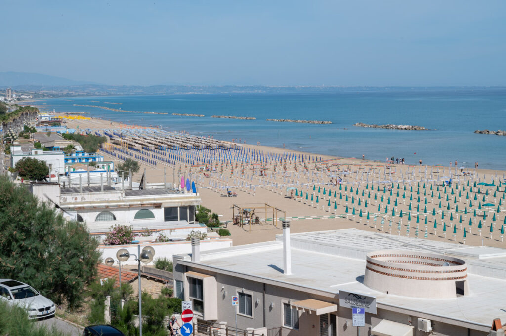 Mare Adriatico, spiaggia di Termoli