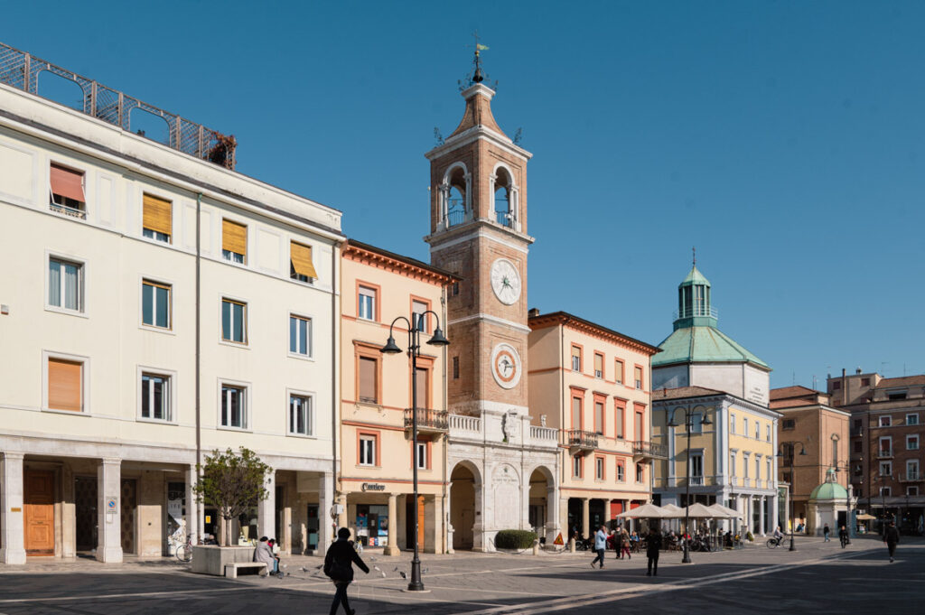 Il centro storico di Rimini