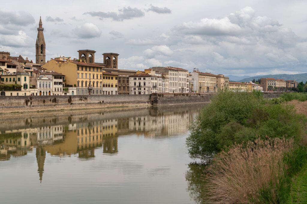 il fiume Arno a Firenze