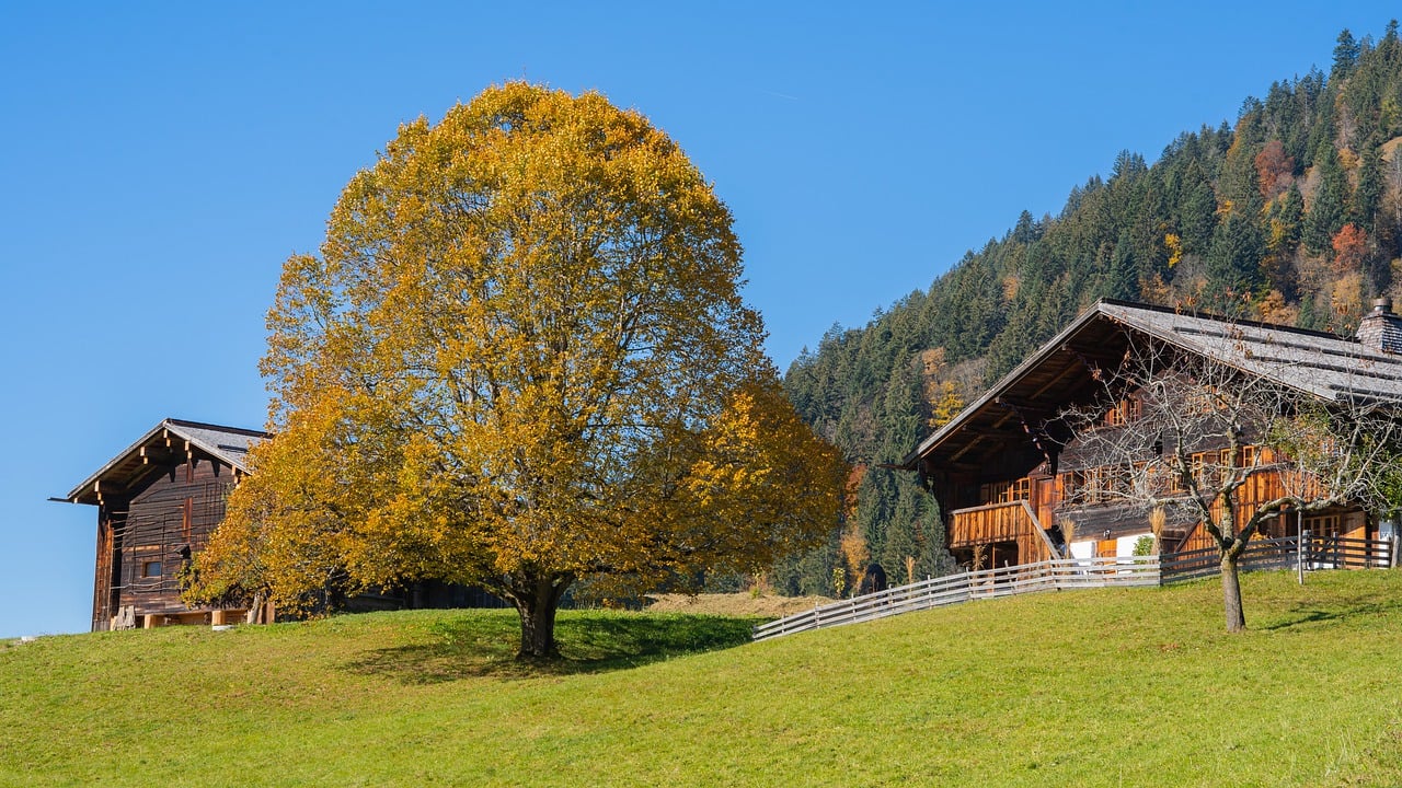 Agriturismo in autunno