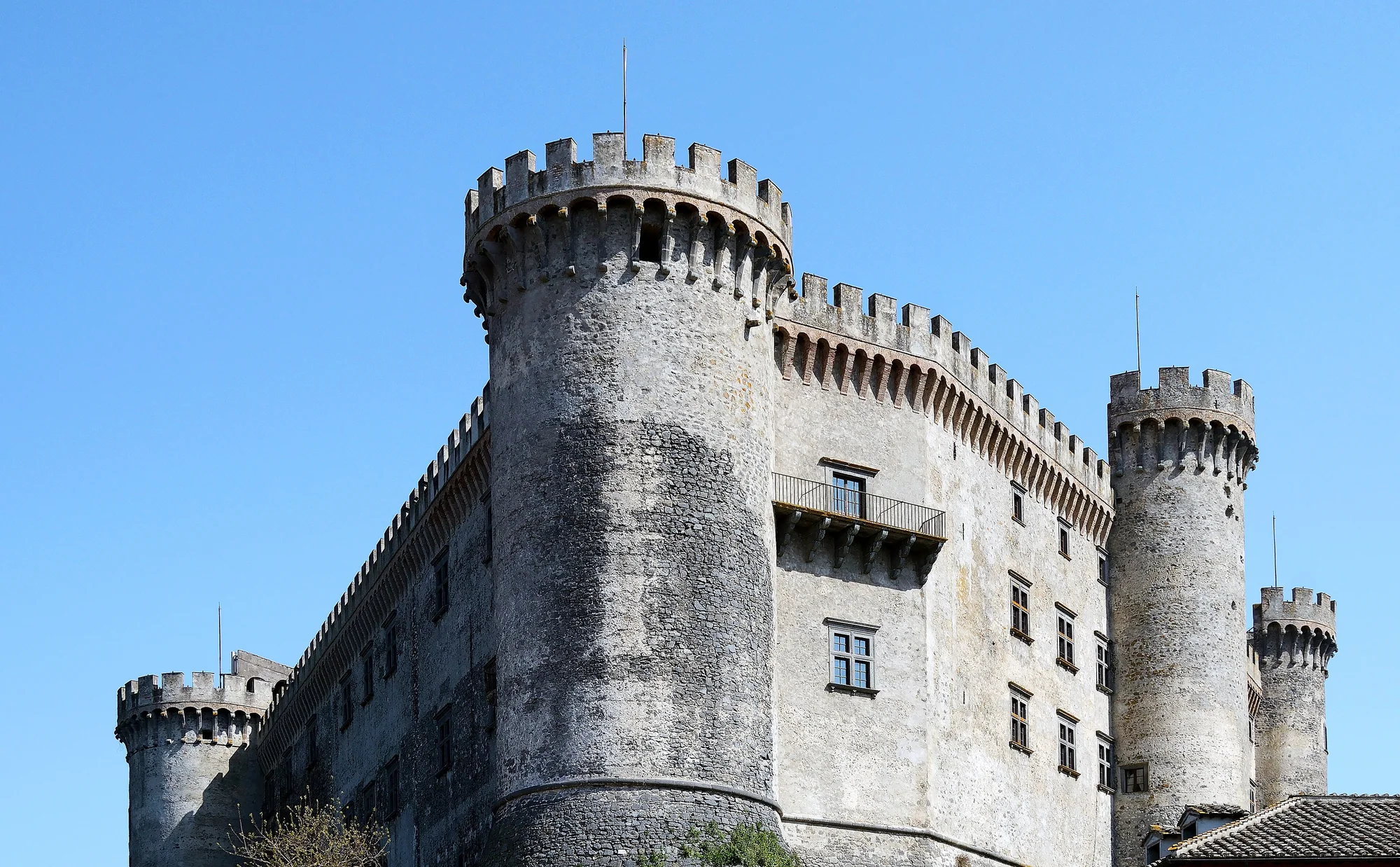 Le torri del castello Orsini-Odescalchi di Bracciano